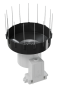 Preview: DP80 PRO Wireless self-draining rain gauge sensor with new 3.5 cm raised rain funnel including bird guard